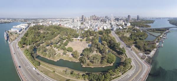 CC:Chensiyuan分享aerial pano eternal golden castle tainan taiwan 2017