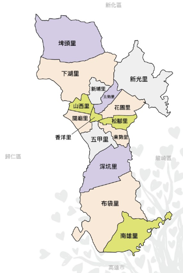 關廟區鄰里