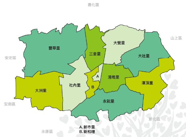 新市區鄰里